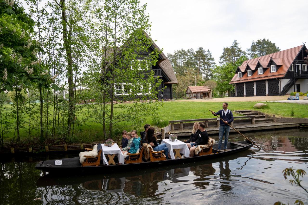 Spreewald Chalet Wohnung Burg  Exteriör bild
